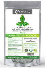 Jiaogulan Herbal Tea loose leaf - 100 g | SANUS-q