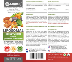 Liposomal Coenzyme CoQ10