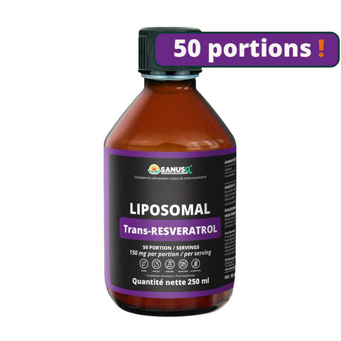 Liposomal Resveratrol - 250ml  | SANUSq Health