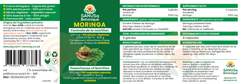 SANUSq Botanique Moringa Oleifera (vegetable) organic capsules