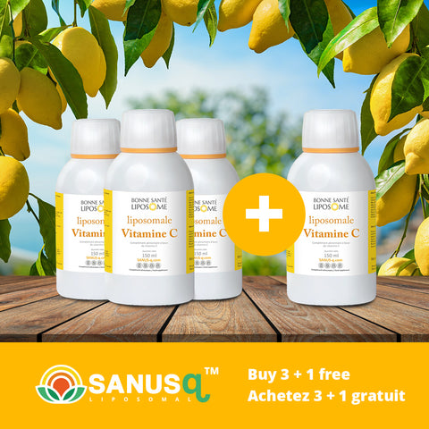 Paquete de Vitamina C liposomada | SANUSq Health